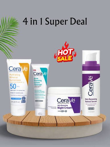 Cerave Kit 4 in 1